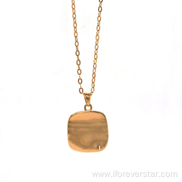 18K Gold Plated 925 Silver Valentine Day Necklace